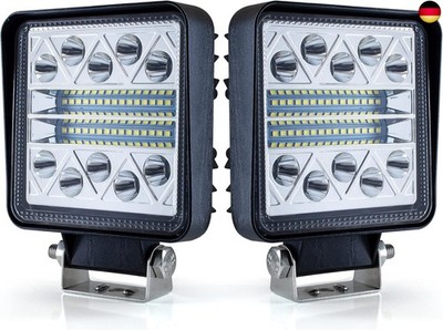 2Pcs onderdrukte werklamp Tractor 102W 12 volt led Spotlight auto 15000LM