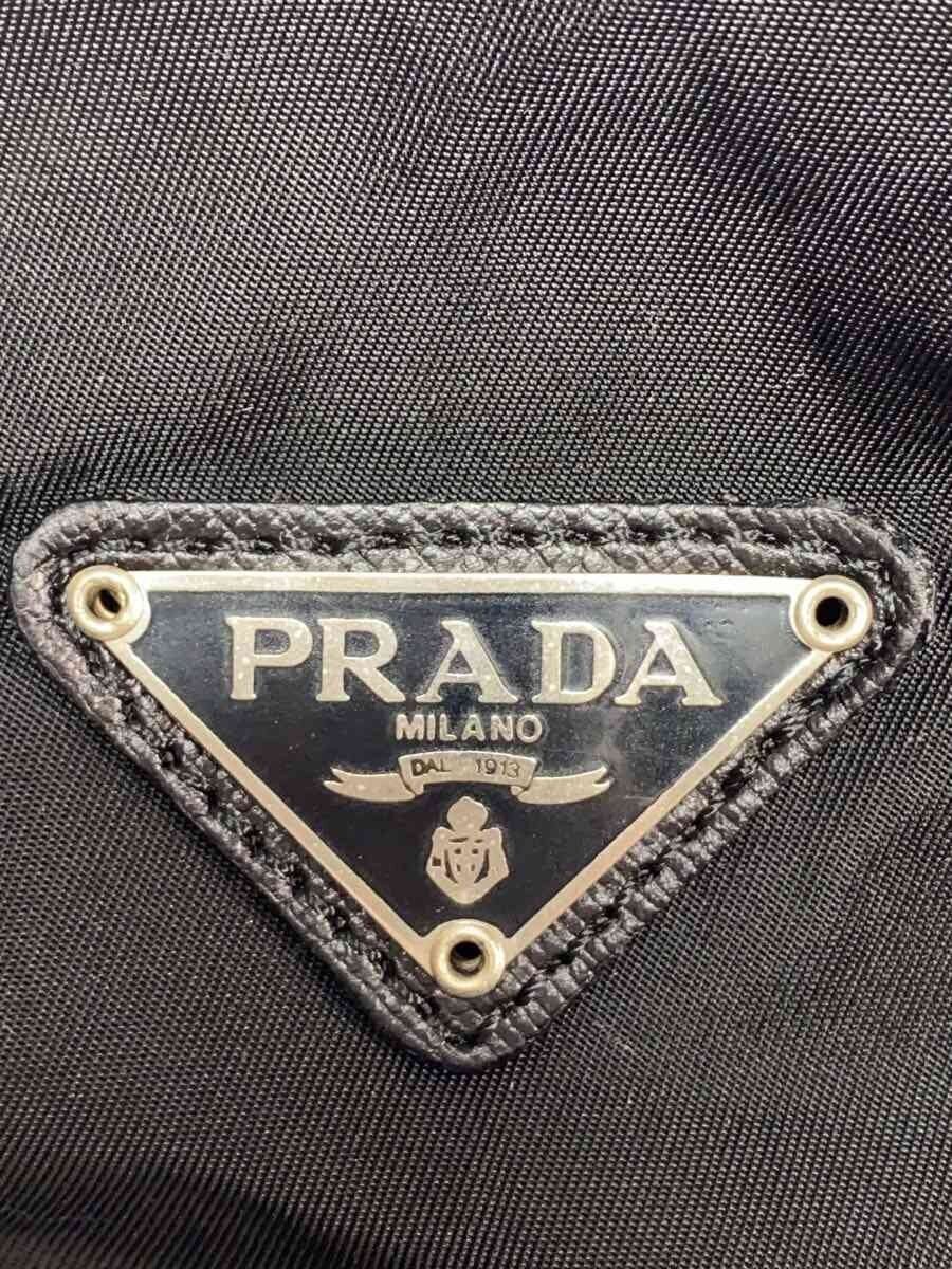 PRADA mini drawstring pouch nylon BLK - image 5
