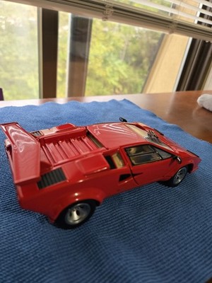 Franklin Mint 1985 Lamborghini Countach 500S Red - 5000S in US