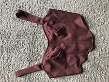 Pretty Little Thing Brown Boned Corset Top 12 Shaped Hem