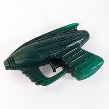 Vintage Toy Space Ray Squirt Gun, Soft Plastic Retro Futuristic SciFi 3.5"