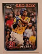 2024 Topps Series 1 Rafael Devers Super Box Exclusive Companion Card #COTB-15