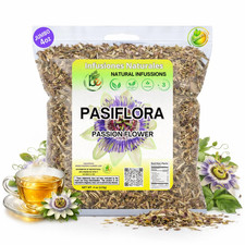 Pasiflora Herbal Tea   4 Oz 113 G   Passionflower Loose Leaf Blend   Tradition