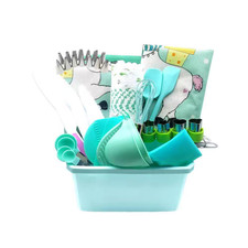 Kids Baking and Cooking Set with Parent-Child Apron, Cake Decorating Tools and S