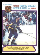 1980-81 O-Pee-Chee #4 Charlie Simmer RB/Scores 13th Straight Games -EXMT