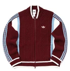 adidas Originals Archive Cutline Knit Track Top Retro Classic Jacket Men Size