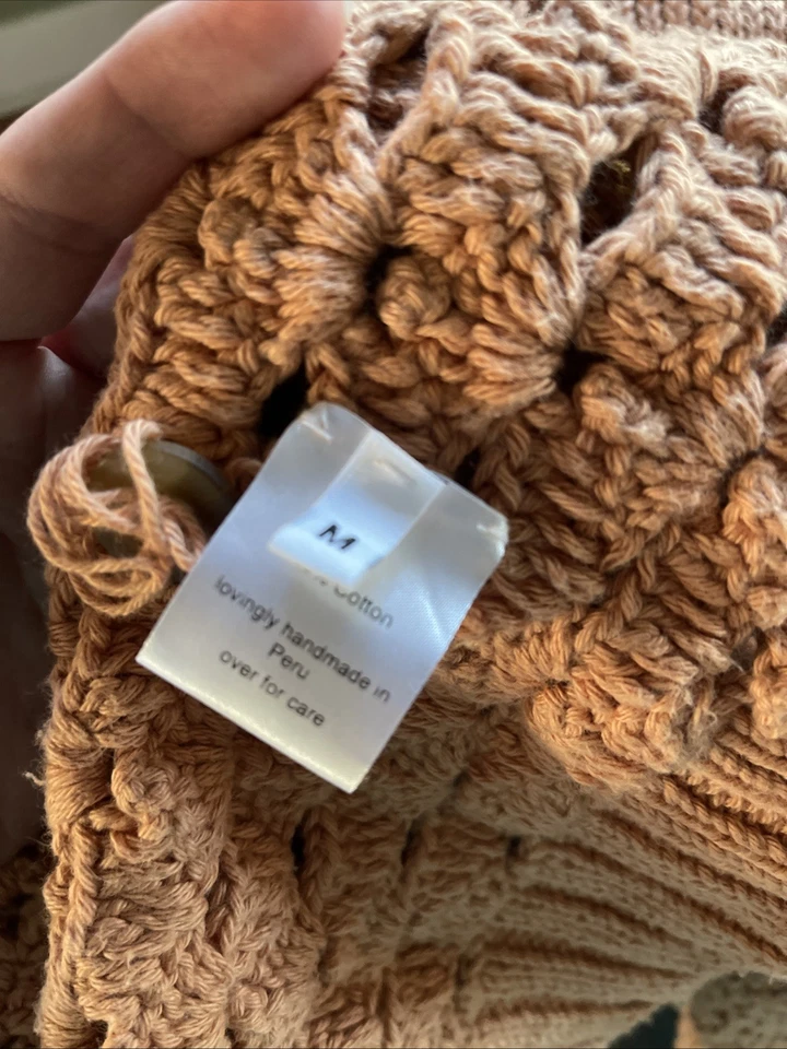 Rachel Comey, Sapele Cardigan Sweater, Orange, Size M  - Image 4 of 4