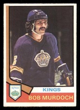 1974-75 O-Pee-Chee #194 Bob Murdoch Kings RC -NM
