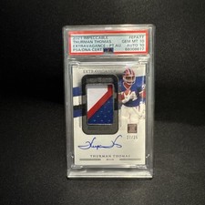 Thurman Thomas Cards, Rookie Cards and Autographed Memorabilia Guide 7