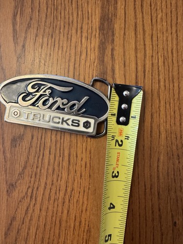 Vintage Ford Trucks USA Metal Belt Buckle #2331 - Picture 3 of 6