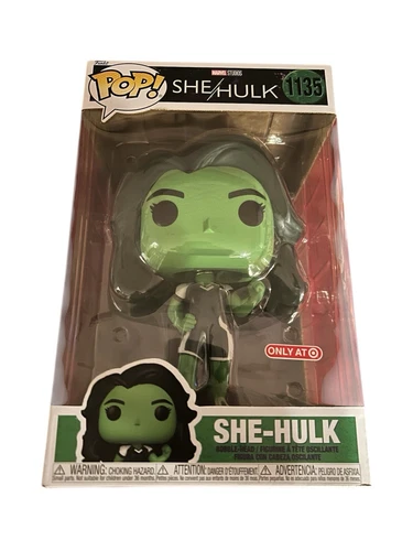 Large Funko Pop! Marvel - She-Hulk BobbleHead #1135 - Target Exclusive