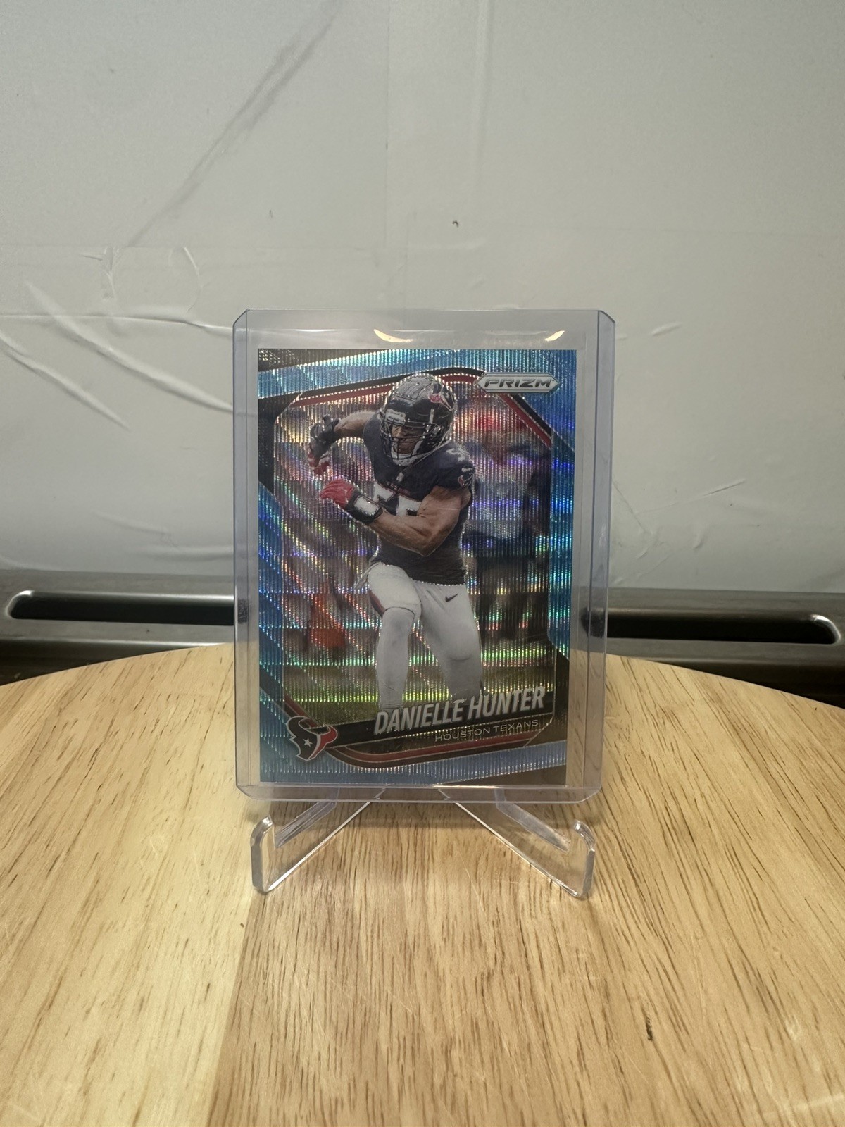 2025 Panini Prizm - Danielle Hunter #48 Blue Wave Prizm /230 Texans