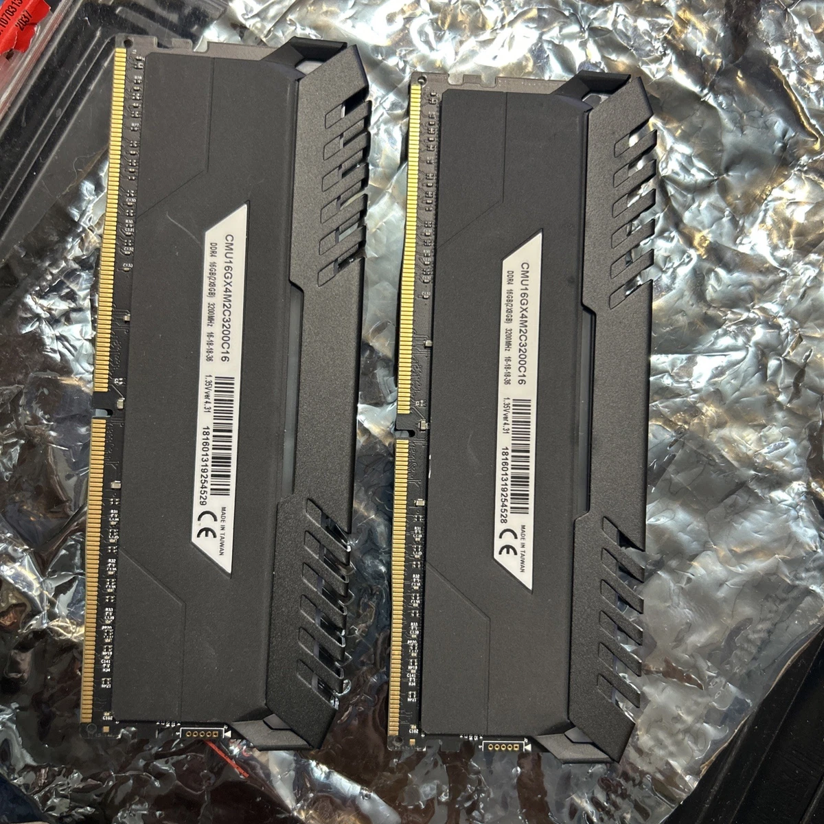 Corsair DDR4 SDRAM 8 GB Capacity per Module Memory (RAM) for sale