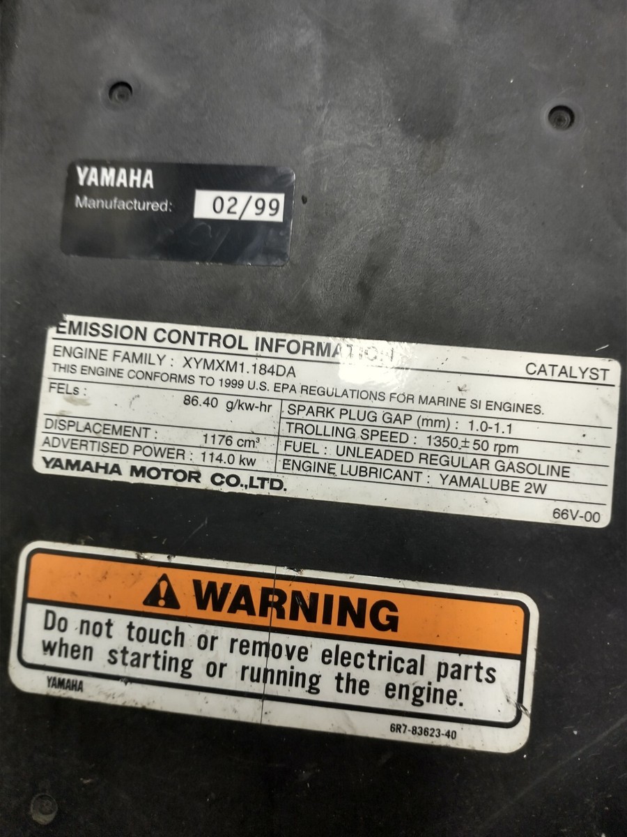 Yamaha 1999-2000 XL1200 Limited Electrical Box ECU CDI Yamaha 1999-2000 XL1200 Limited Electrical Box ECU CDI