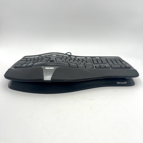 Microsoft Keyboard 4000 v1.0 Natural Ergonomic KU-0462 USB Wired with Palm Lift - Picture 6 of 11