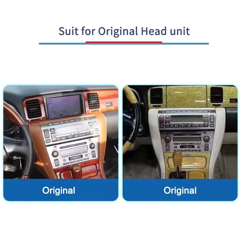 Radio estéreo para coche 9" 4+32G Android 14 GPS navegación Carplay para Lexus SC430 2001~2010 Foto 4 de 4