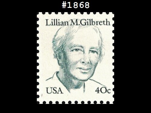 USA5 #1868 MNH Lillian M. Gilbreth - Imagen 1 de 1