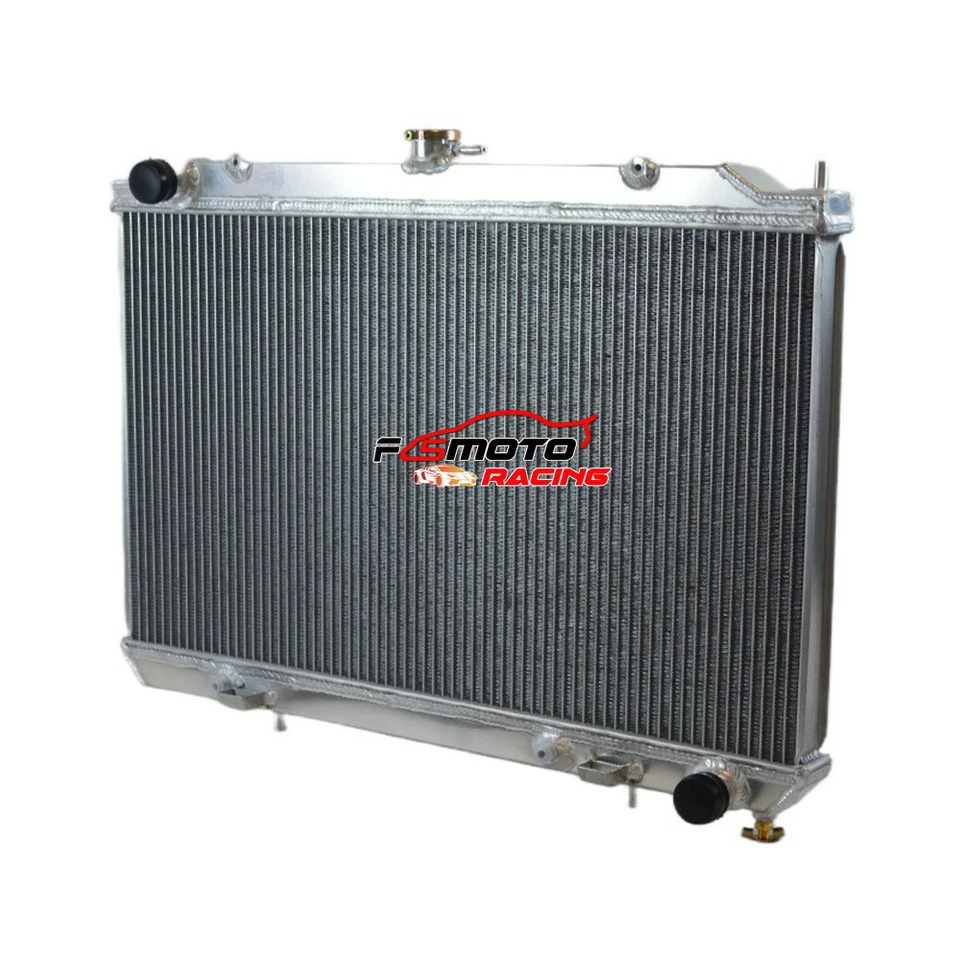 Radiador de aluminio para Nissan Máxima 2000-2003 / Infiniti I35 I35 2002-2004 V6 AT Foto 2 de 4