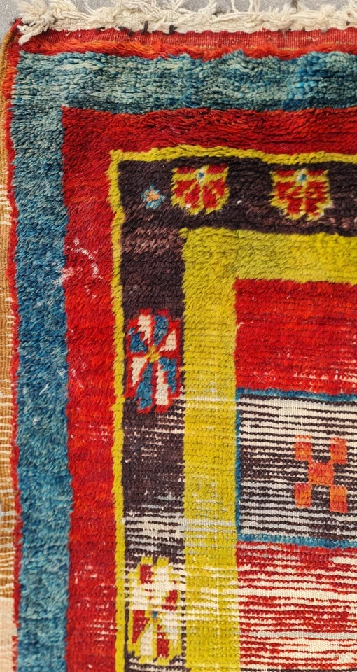 Alfombra antigua 4x11, alfombra de cocina, alfombra de área 4x11, alfombra de salón, alfombra vintage 4x11 Foto 4 de 4