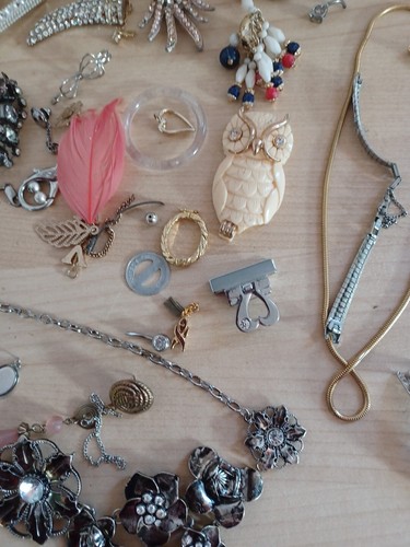 Vintage Trödel Basteln Wirklich Trödel Dekonstruieren Schätze Schmuck 1 Pfund Plus G1 - Bild 11 von 23