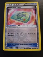 Pokemon TCG Card 2015 Primal Clash - Weakness Policy 142/160 Reverse Holo