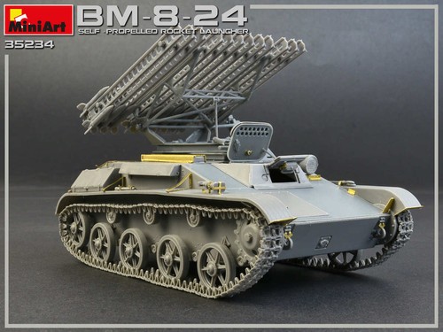 Miniart 35234 - Soviet KBM-8-24 SELF-PROPELLED ROCKET Launcher 1/35 Scale - Picture 12 of 12