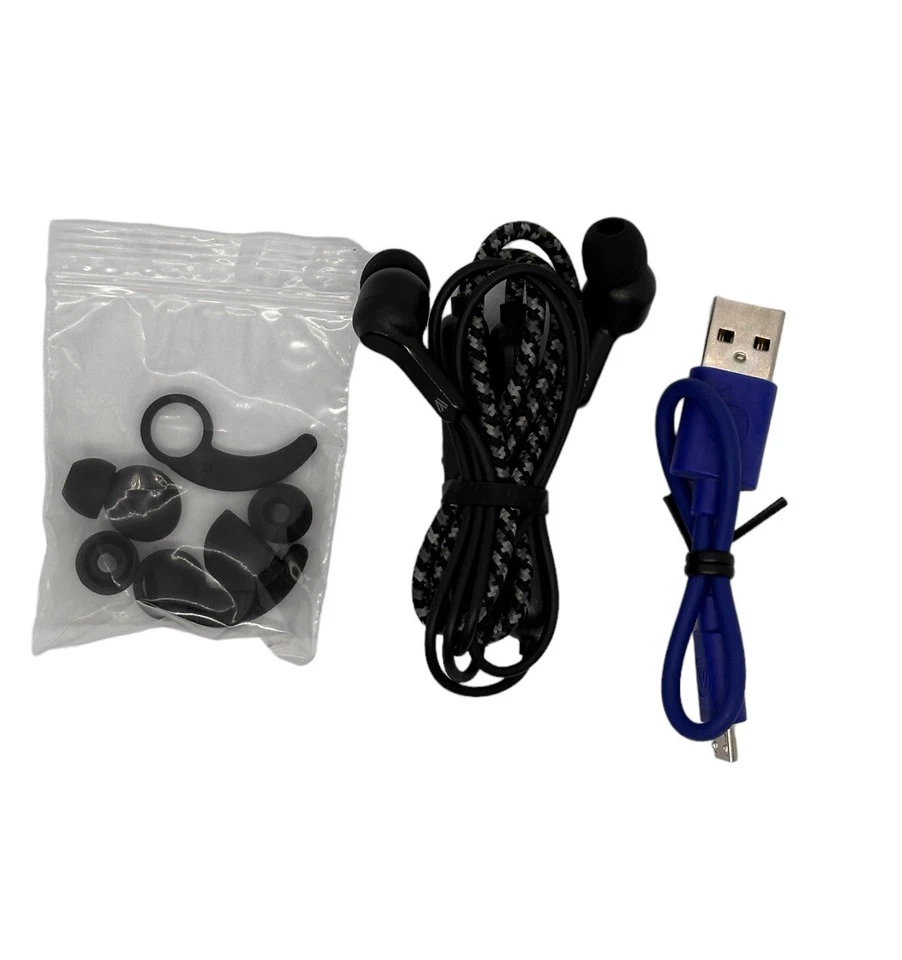 2 Set (Black & White)Bluetooth Neckband Wireless Headphones Wireless Headset - Image 3 of 4