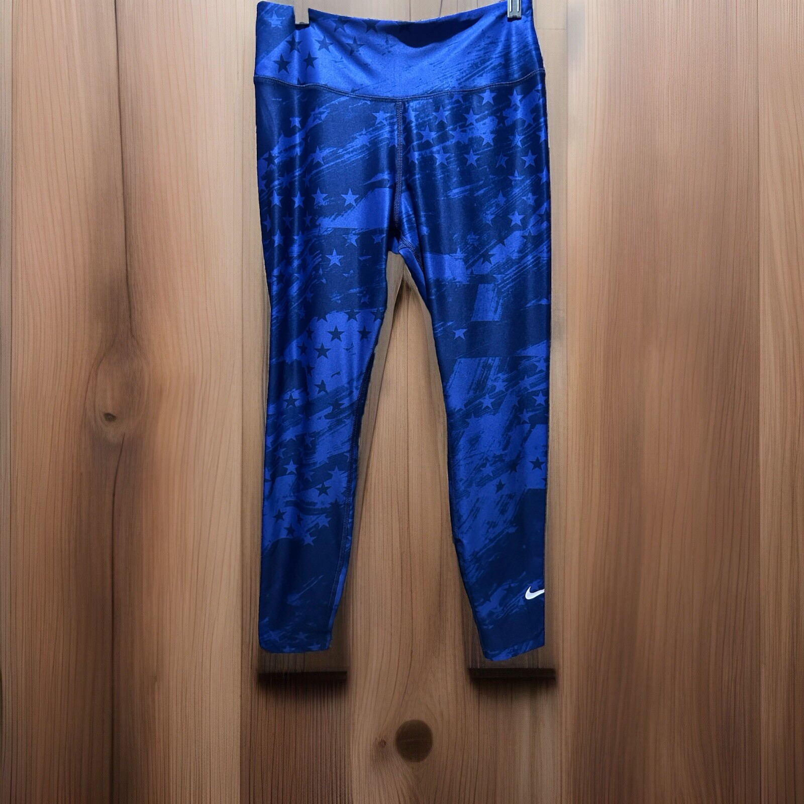 Leggings Nike Dri Fit USA Power Victory blu taglia M
