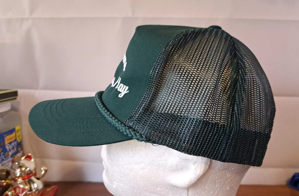 Gorra de béisbol vintage Jones Farms ajustable bordada a presión Foto 3 de 4