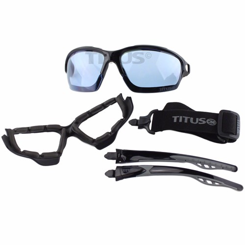 Titus G11 Safety Glasses Shooting Motorcycle Protection ANSI Z87 Compliant - Picture 11 of 26