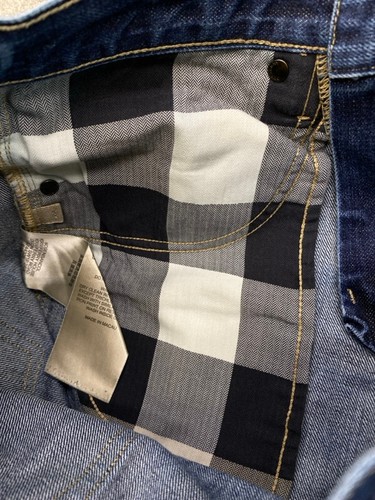Burberry Brit Cavendish Jeans Men's 30x32 Blue Denim Straight Leg Dark Wash 5785 - Picture 11 of 19