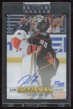 John Gibson Rookie Card Guide 23