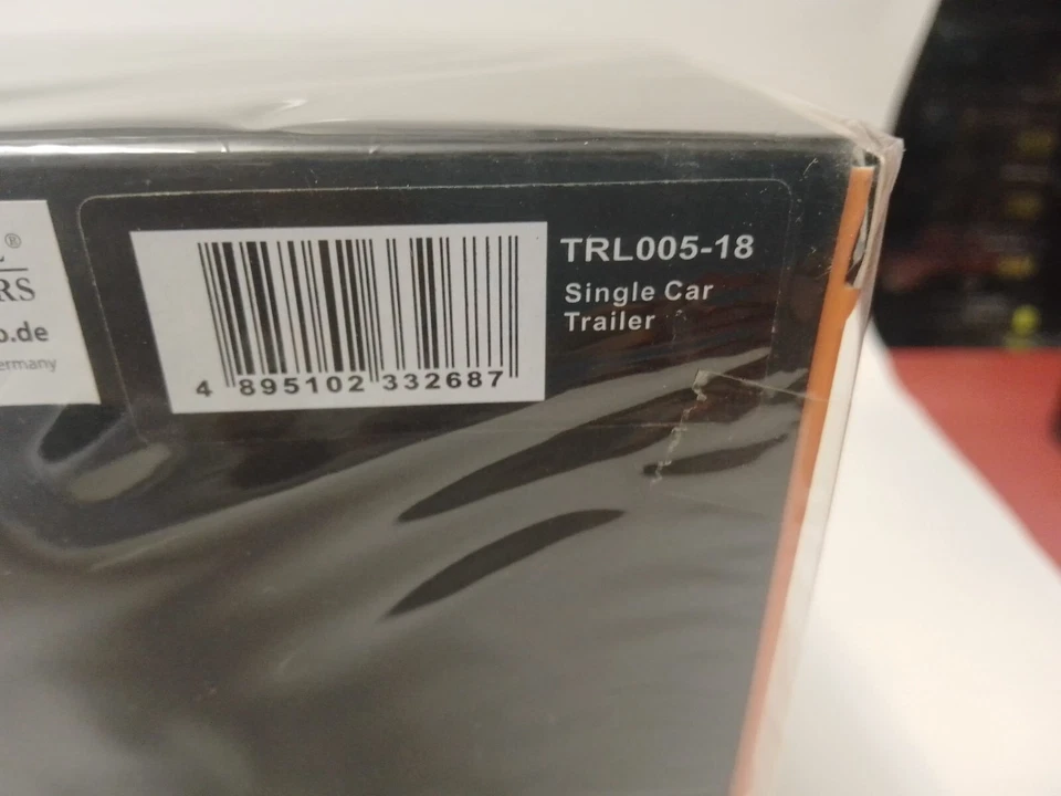 IXO single car trailer silver officina 1/18 TRL005-18 - Immagine 4 di 4
