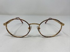 AOSafety 740 GDA 50-18-135 Gold/Demi Amber Metal Full Rim Eyeglasses Frame MP33