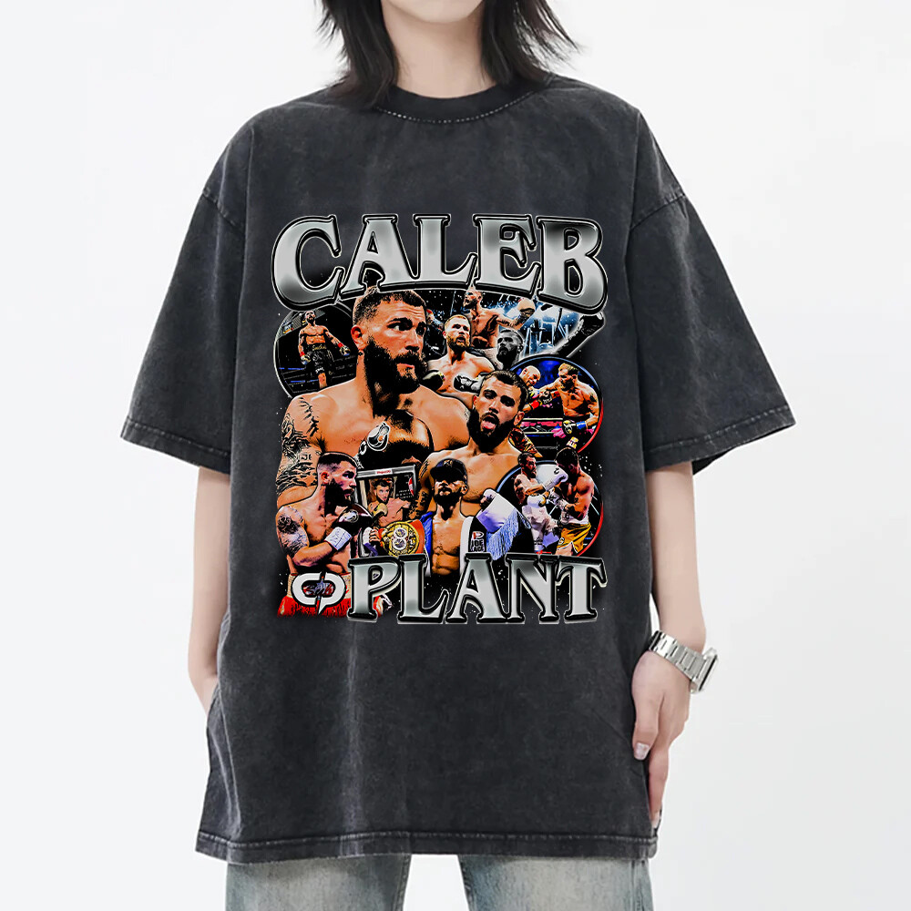 Caleb Plant Limited Bootleg Tee Vintage 90s Graphic Wrestling
