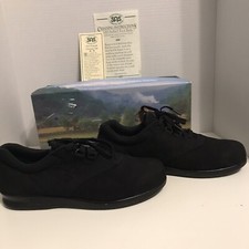 SAS Free Time Charcoal Black Walking Shoes With Box US Women  s Size 10.5 Narrow
