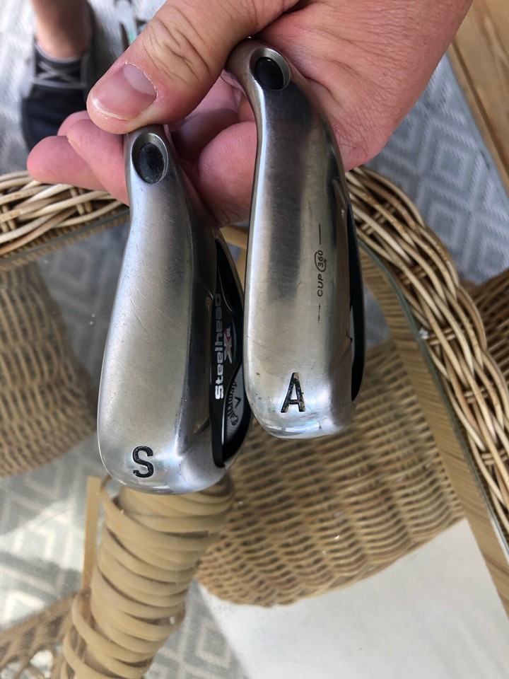 Callaway Steelhead XR Approach & Sand Wedge XP 95 Stiff 3* Up eBay