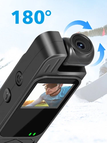 Videocámara de 20 horas HD 1080P mini cámara de cuerpo de policía 180° video DVR IR cámara nocturna - Imagen 11 de 16