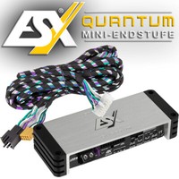 ESX QM-FOUR-PP Plug & Play 4-KANAL Class D Digital VerstäRker 360 W RMS
