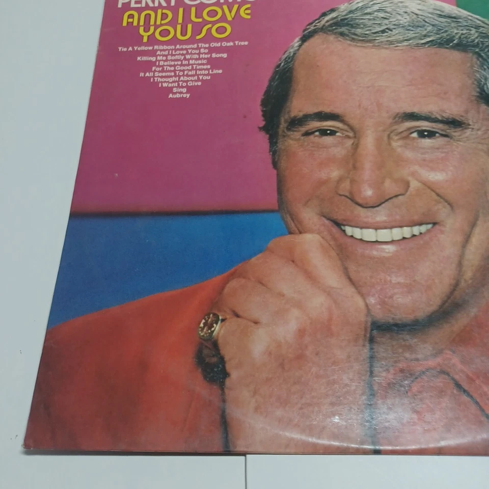 Perry Como And I Love You So 12" Vinyl LP Vintage 1973 APL1-0100 Aus Press - Image 2 of 4