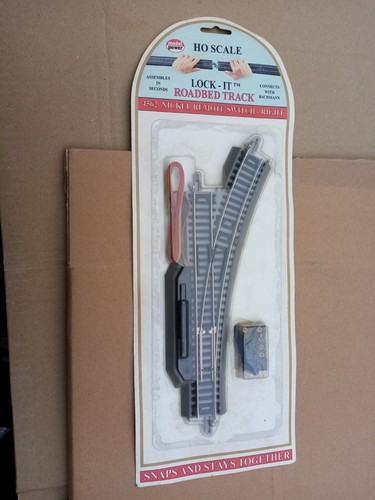 Model Power HO Schienenpackung Nr.4562 noch ovp. Lock -it Roadbed Track | Zustand: Gebraucht