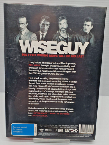 Wiseguy : Season 1 (DVD, 1987) - NEW SEALED with FREE SHIPPING - Picture 2 of 2