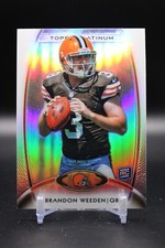 Brandon Weeden, Cleveland Browns, 2012 Topps Platinum, Rookie, #102