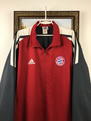 90s adidas equipment FC Bayern München BAYERN MUNICH 1993-1995 Adidas *FULL Training Tracksuit
