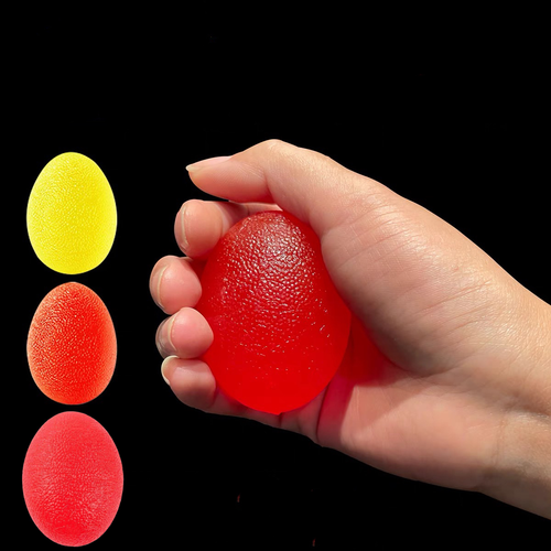 Handtrainer Ei Therapieknete Egg Gelball Stressball Fingertrainer Stress Ball - Bild 3 von 19