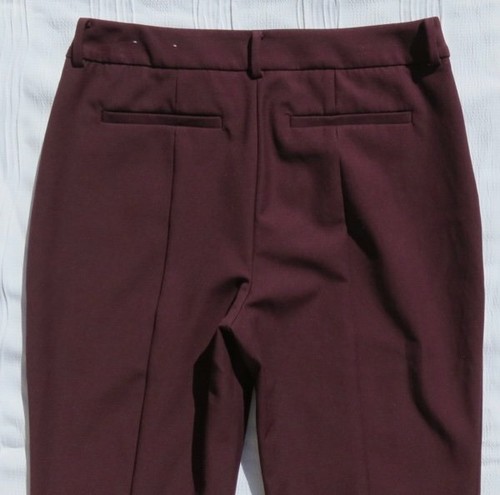 NEU CHICO’S so schlankmachend lila Stretch Baumwolle Sophia gerades Bein Hose 1 US M 8 - Bild 4 von 5