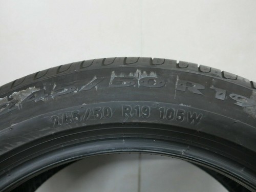 2x Sommerreifen Pirelli Cinturato P7 245/50 R19 105W / DOT 1016 / 6,5 mm - Bild 2 von 2