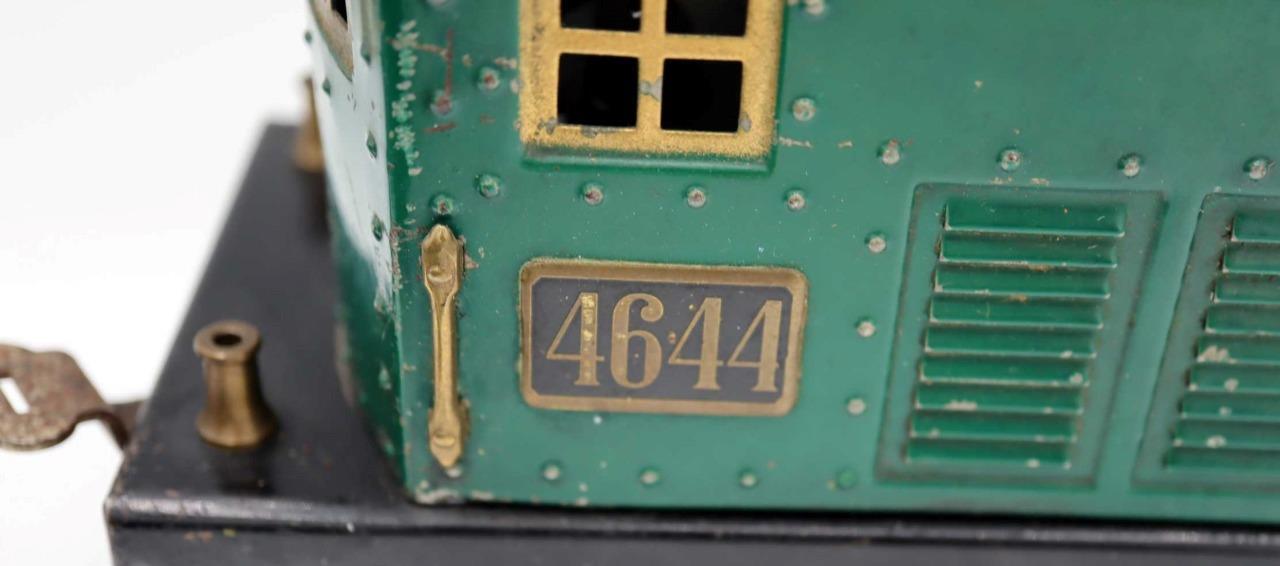 Vintage American Flyer Wide Gauge Electric Engine #4644 Green | eBay