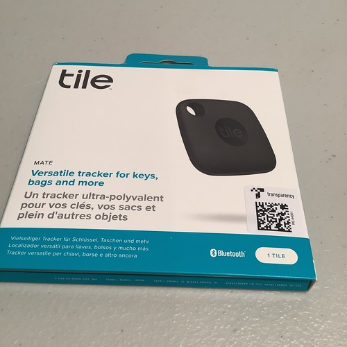 Tile Mate 2022 Universal Bluetooth Tracker - Black - 第 1/2 張圖片