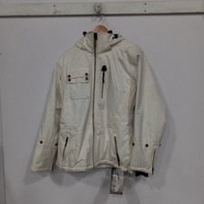 Obermeyer White Delaney Jacket Parka Women's Size 12 Nwt